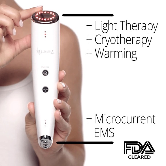 LUMINA NRG EMS & LED Facial Toning Therapy OPEN BOX - Picture 5 of 10